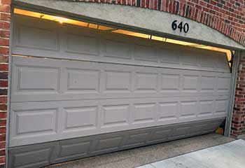 Garage Door Off Track - French Valley